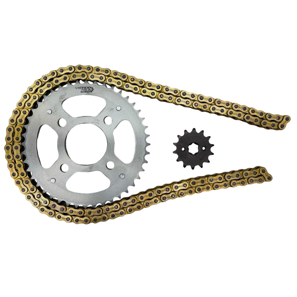 KIT TRANSMISION CB1 / CB 125F TWISTER 14-44 428H-140L VITRIX2