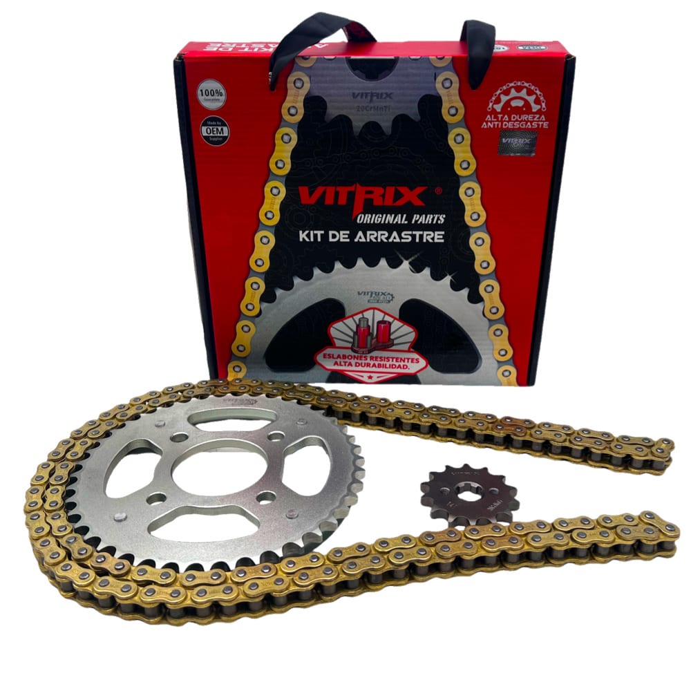 KIT TRANSMISION CB1 / CB 125F TWISTER 14-44 428H-140L VITRIX 0