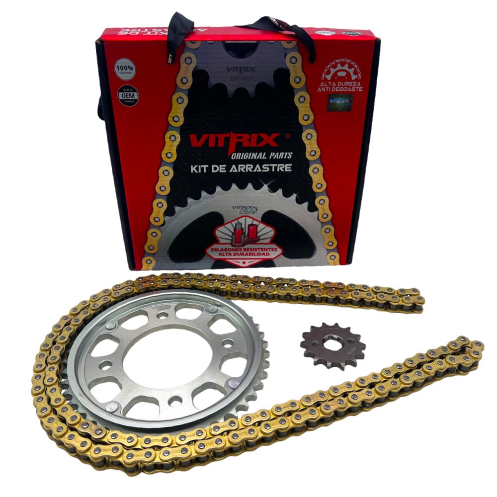 KIT TRANSMISION CB190R 14/45 428H-140L VITRIX 0