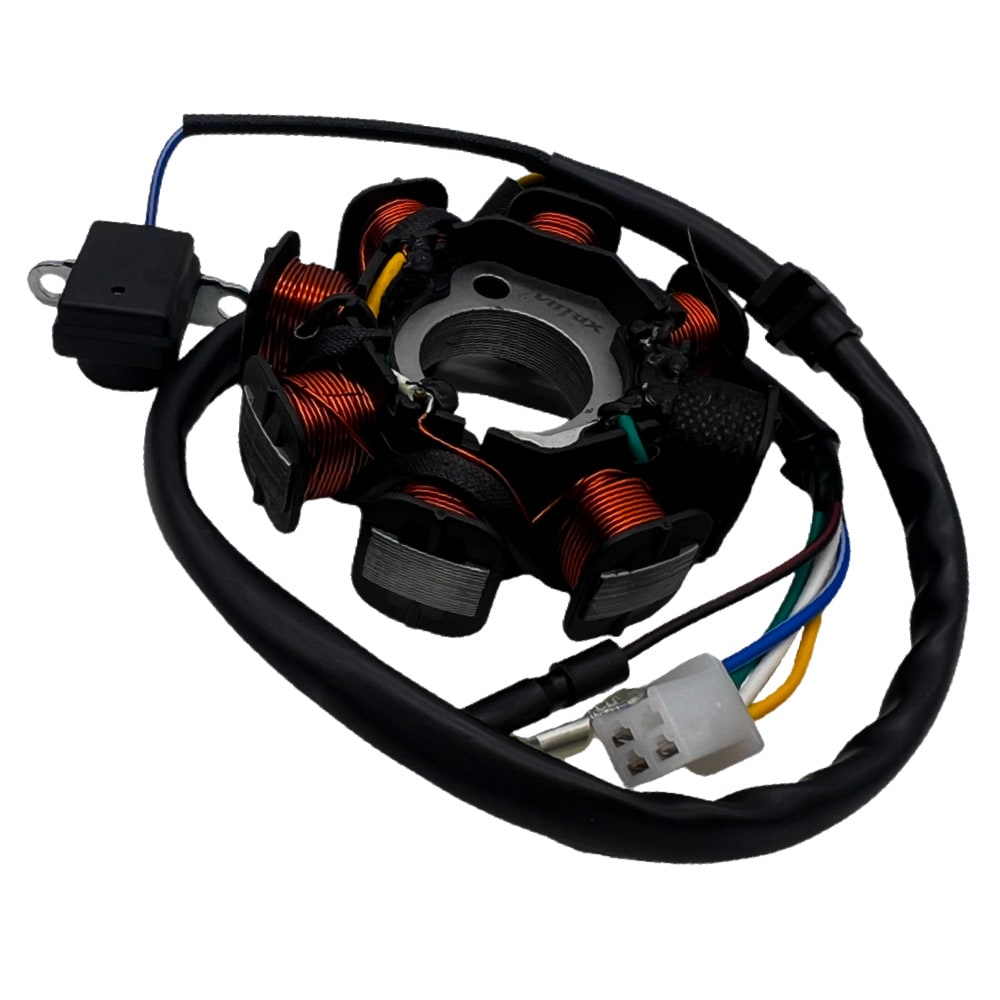 ESTATOR 08 BOBINAS SCOOTER GY6 VITRIX3