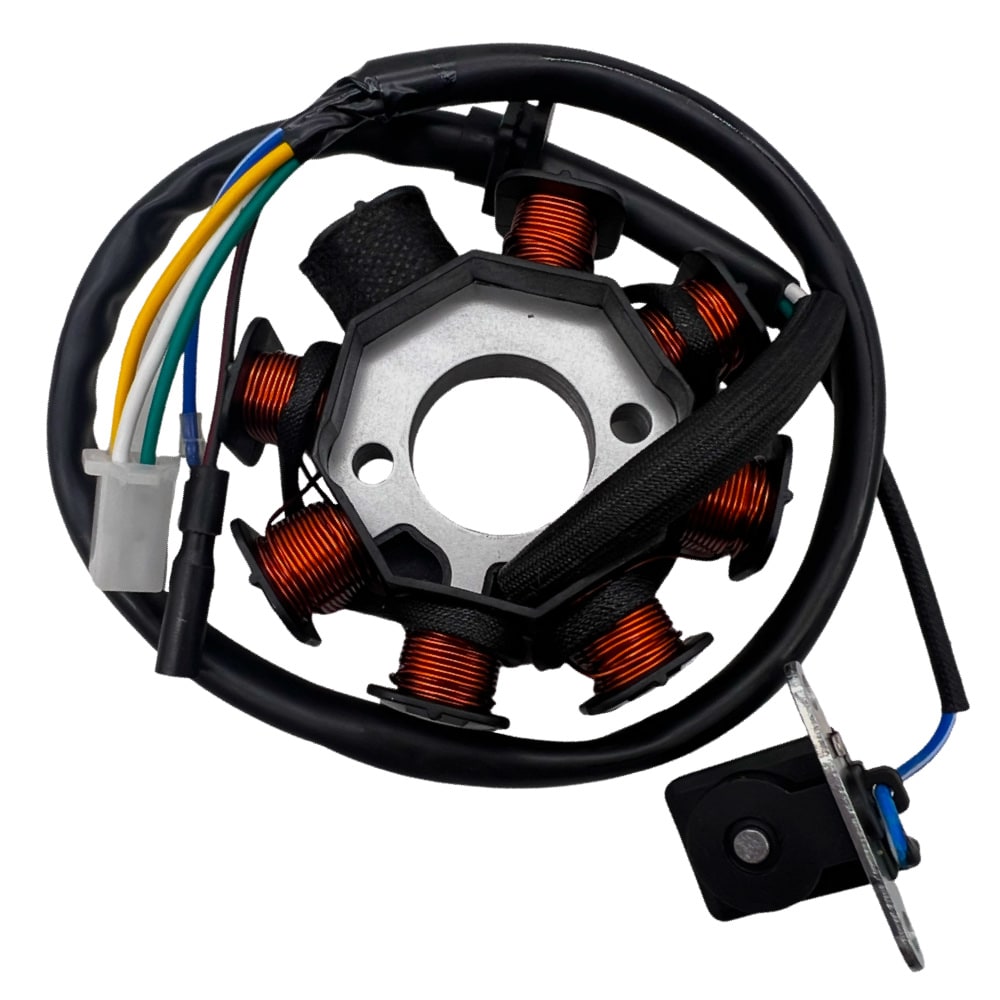 ESTATOR 08 BOBINAS SCOOTER GY6 VITRIX2