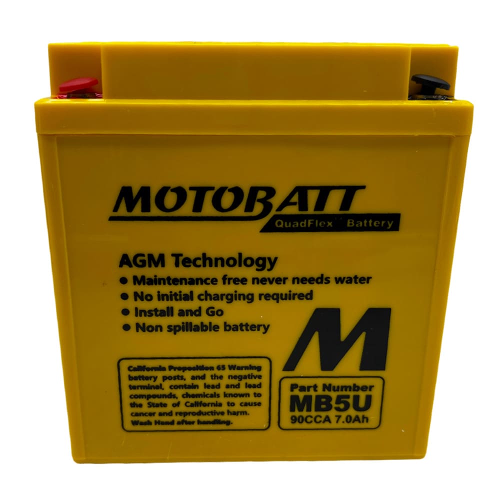 BATERIA MB5U 12VOLT/7Ah MOTOBATT2