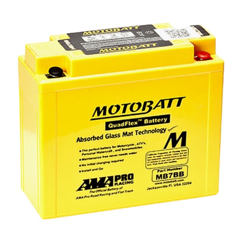 BATERIA 12 VOLT - 9 AMP. ''MOTOBATT'' (MB7BB) 0