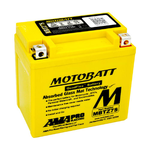 BATERIA 12 VOLT - 6.5 AMP. ''MOTOBATT'' (MBTZ7S) 0