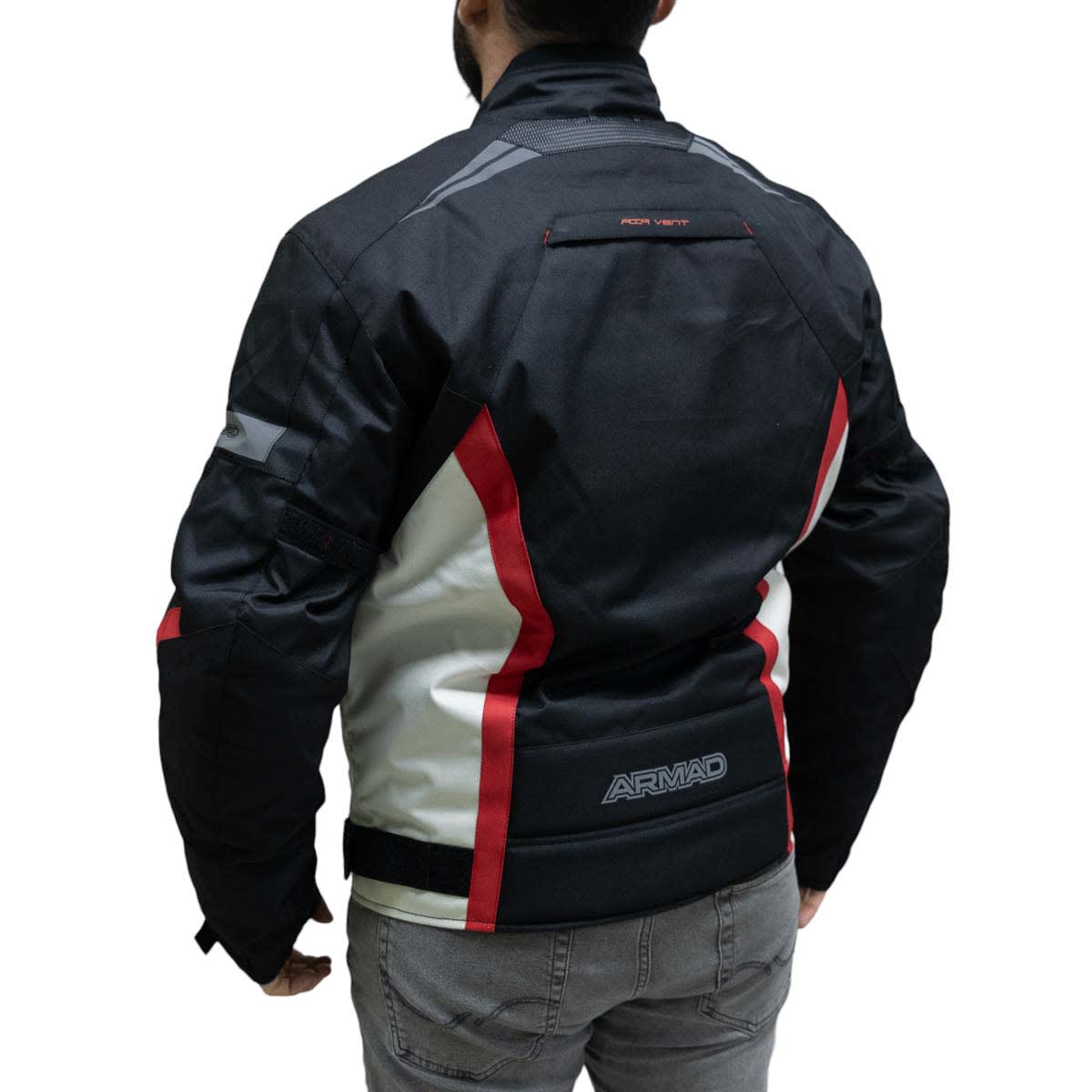 CHAQUETA ARMAD START UP NEG/ROJO2