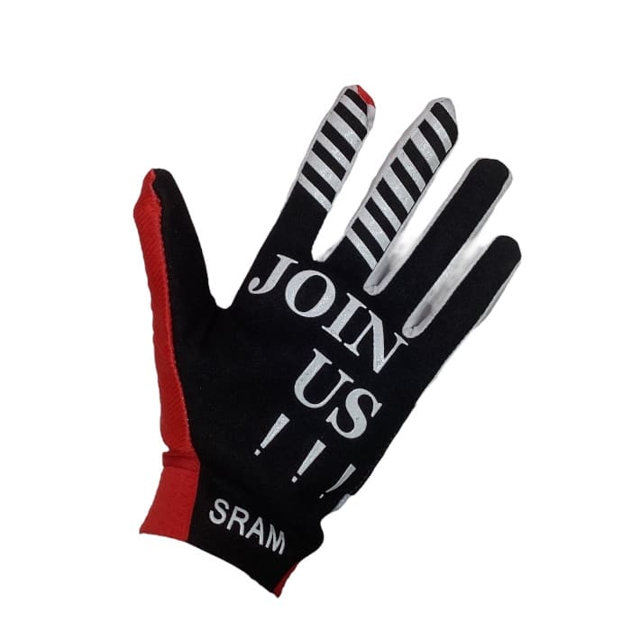 GUANTES CALLE ''SRAM'' BLANCO/ROJO/NEGRO TALLA: M2