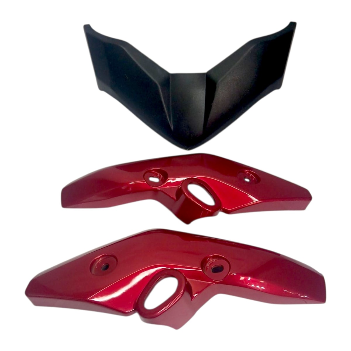 TAPAS CUBRE FOCO DELANTERO JGO FZ 16 ROJO2