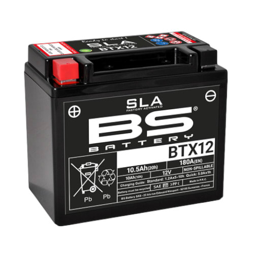 BATERIA SLA 12 VOLT - 10 Ah ''BS-BATTERY'' (YTX12) 0