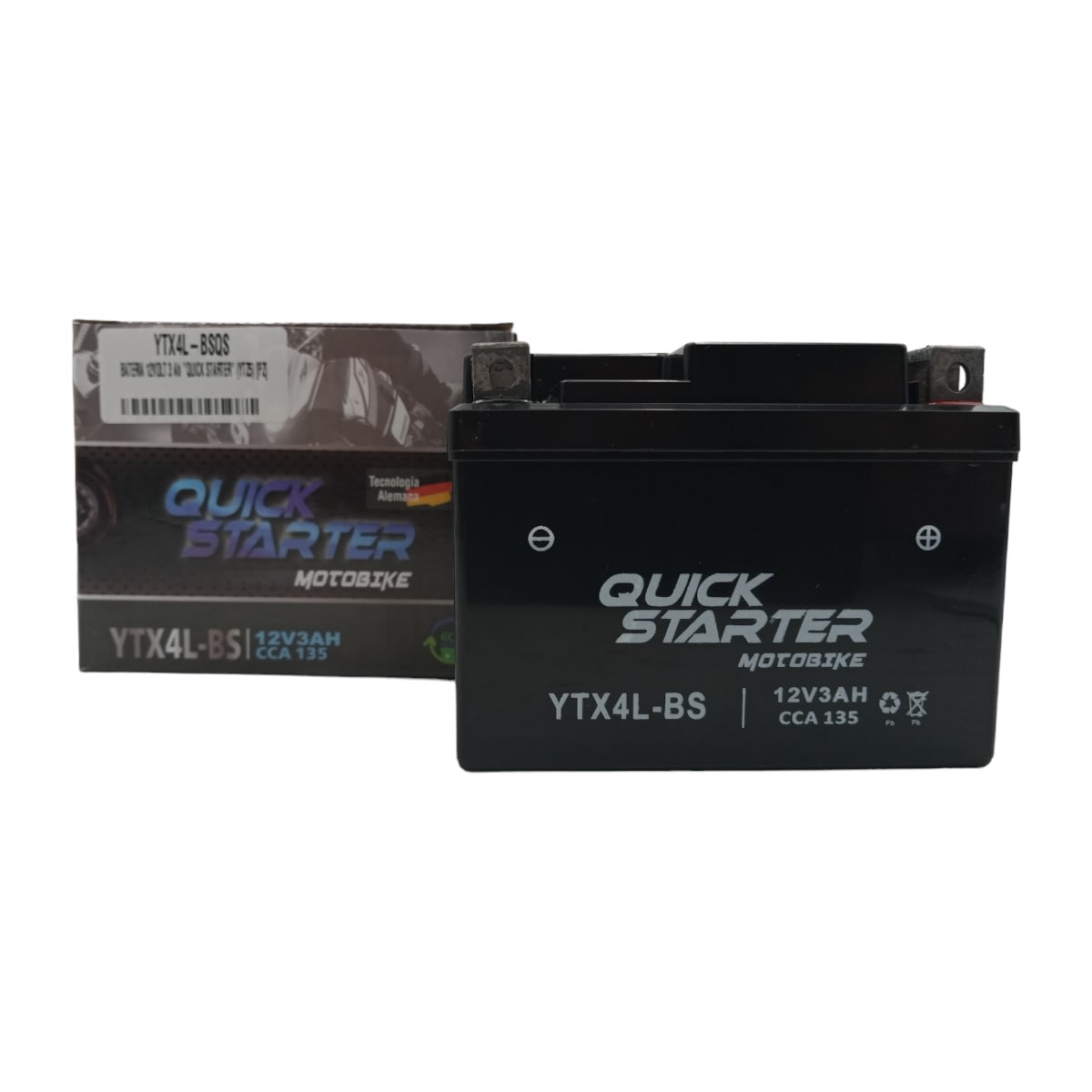 BATERIA SLA (YTX4L-BS) ''QUICK STARTER'' 2