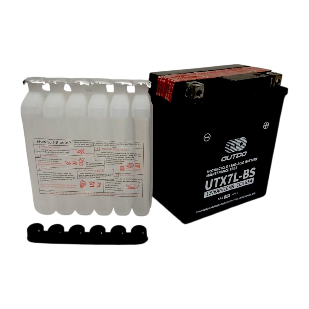 BATERIA YTX7L-BS 12V/6AMP OUTDO2
