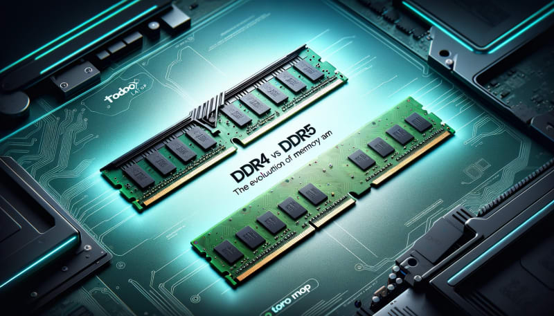 La Evolución de la Memoria RAM: Diferencias entre DDR4 y DDR5