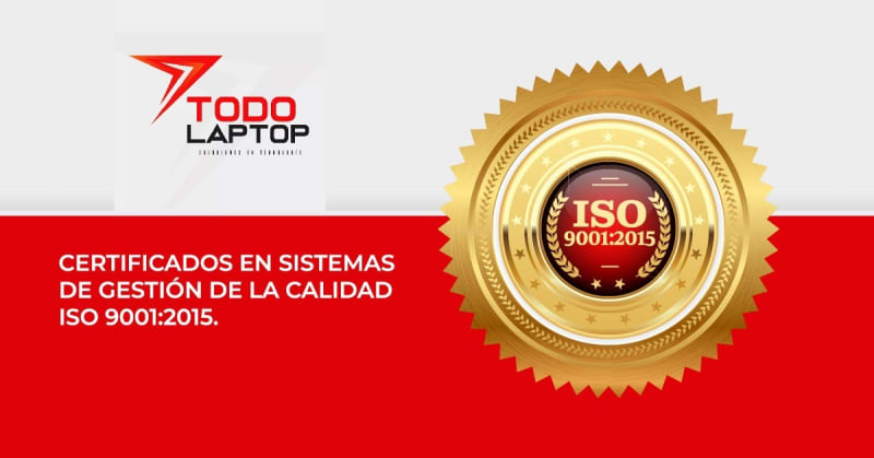 ISO 9001 Y 14001 - TODO LAPTOP