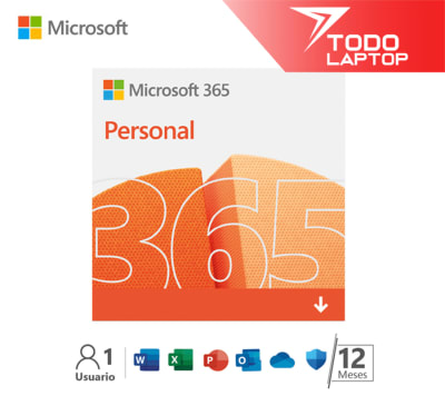 LICENCIA MICROSOFT 365 PERSONAL 1 USUARIO | (QQ2-00008TP)