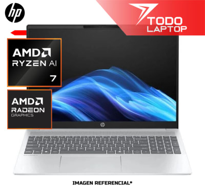 HP OMNIBOOK 5 16-AG1070 AMD RYZEN AI 7 350 MEMORIA RAM 16GB + DISCO SOLIDO 512GB PANTALLA 16