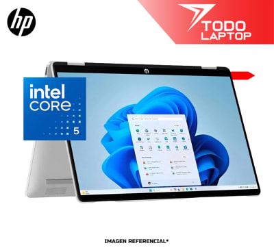 HP OMNIBOOK 5 FLIP 14-FP0013 INTEL CORE 5 120U MEMORIA RAM 8GB + DISCO SOLIDO 512GB PANTALL 14