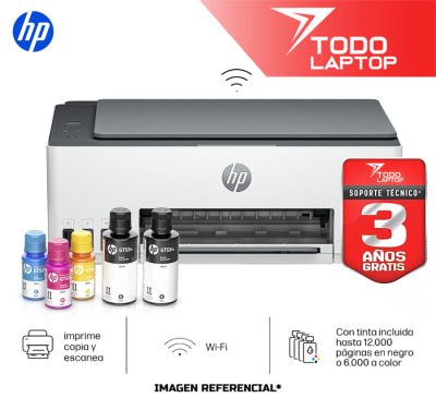 IMPRESORA MULTIFUNCIONAL HP SMART TANK 580 WI-FI COLOR