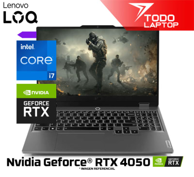 LENOVO LOQ 15IRX9 83DV00FKLM INTEL CORE I7 13AVA GENERACION MEMORIA RAM 16 GB + DISCO SOLIDO 512 GB VIDEO NVIDIA GEFORCE RTX 4050 (6 GB) PANTALLA 15.6