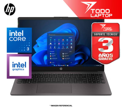 HP 200 G2i INTEL CORE 3 100U MEMORIA RAM 8GB + DISCO SOLIDO 512GB PANTALLA 16