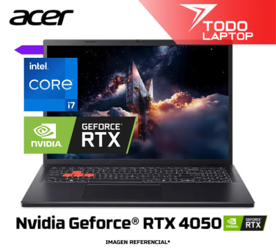 ACER NITRO LITE NL16-71G-75KS INTEL CORE I7 13620H MEMORIA RAM 16GB + DISCO SOLIDO 512GB NVIDIA GEFORCE RTX 4050 (6GB) PANTALLA 16