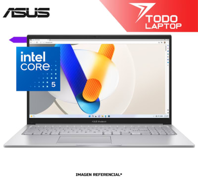 ASUS VIVOBOOK X1504VA-NJ686W INTEL CORE 5 120U MEMORIA RAM 8 GB + DISCO SOLIDO 512 GB PANTALLA 15.6 PULGADAS FULL HD