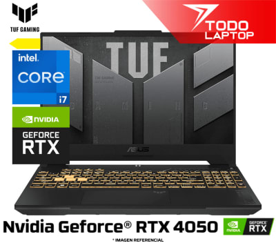 ASUS TUF F16 FX607VU-DS73 INTEL CORE I7 13VA MEMORIA RAM 16GB + DISCO SOLIDO 512GB NVIDIA GEFORCE RTX 4050 (6GB) PANTALLA 16