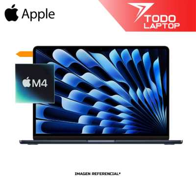 LAPTOP APPLE MACBOOK AIR M4 MEMORIA RAM 24GB + DISCO SOLIDO 512GB PANTALLA 13.6