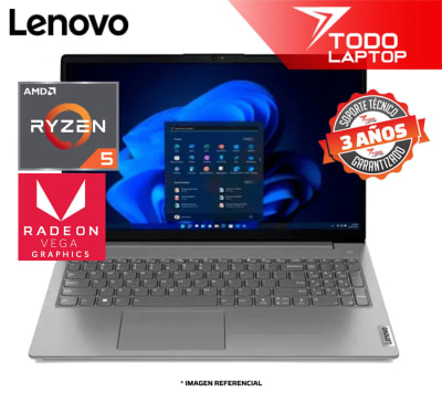 LENOVO V15 G4 AMN  RYZEN 5 7520U MEMORIA RAM 8GB + DISCO SOLIDO 256GB PANTALLA 15.6