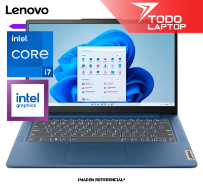 LENOVO IDEAPAD SLIM 3 14IRH8 INTEL CORE I7 13VA MEMORIA RAM 16GB + DISCO SOLIDO 512GB PANTALLA 14