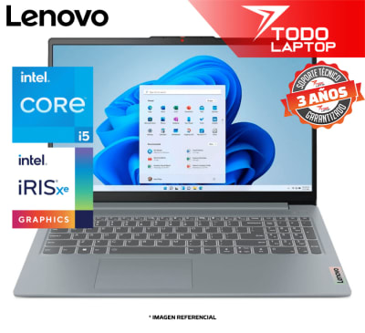LENOVO IDEAPAD SLIM 3 15ABR8 AMD RYZEN 7 5825U GENERACION MEMORIA RAM 16 GB + DISCO SOLIDO 512 GB PANTALLA 15.6” FULL HD