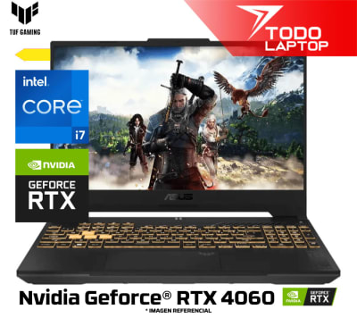 ASUS TUF F16 FX507VV-WS74 INTEL CORE I7 13AVA GENERACION MEMORIA RAM 16 GB + DISCO SOLIDO 1 TB TARJETA DE VIDEO NVIDIA GEFORCE RTX 4060 (8 GB) PANTALLA 15.6 PULGADAS FULL HD