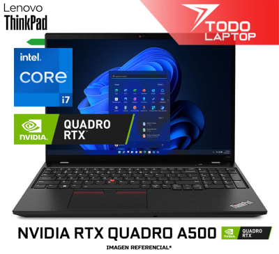 LENOVO THINKPAD P16S GEN 2 CORE i7 13VA MEMORIA RAM 16GB + DISCO SOLIDO 1TB  NVIDIA QUADRO A500 (4GB) 16 FHD