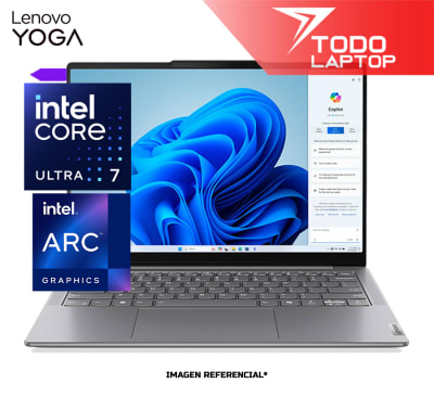 LENOVO YOGA SLIM 7 14IMH9 INTEL CORE ULTRA 7 155H MEMORIA RAM 32GB + DISCO SOLIDO 1TB PANTALLA 14