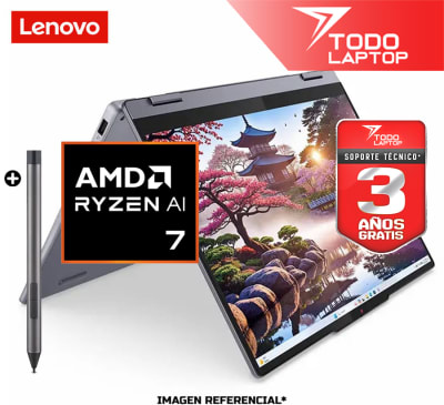LENOVO IDEAPAD 5 14AKP10 2-IN-1 AMD RYZEN AI 7  350 MEMORIA RAM 16GB + DISCO SOLIDO 512GB  PANTALLA 14