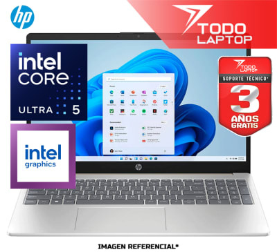 HP 15-FD2362LA AI INTEL CORE ULTRA 5 225U MEMORIA RAM 24GB + DISCO SOLIDO 512GB PANTALLA 15.6