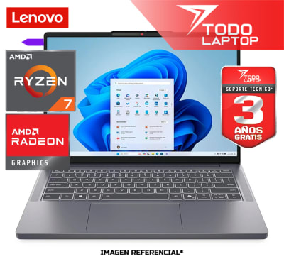 LENOVO IDEAPAD SLIM 3 14ARP10 AMD RYZEN 7 7735HS MEMORIA RAM 16 GB + DISCO SOLIDO 512 GB PANTALLA 14