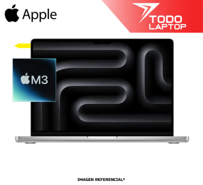 LAPTOP APPLE MACBOOK PRO 14 M3 PRO MEMORIA RAM 16GB + DISCO SOLIDO 1TB PANTALLA 14.2