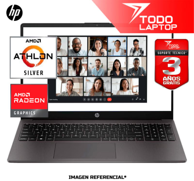 HP 255 G10 ATHLON 7120U MEMORIA RAM 8 GB + DISCO SOLIDO 256 GB PANTALLA 15.6”