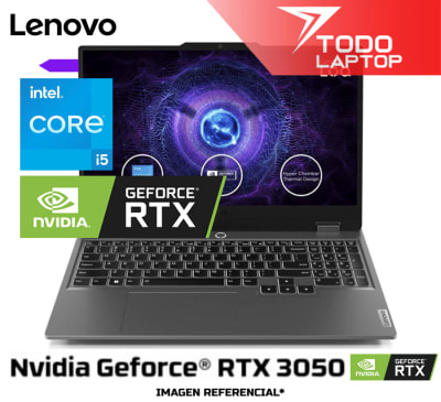 LENOVO LOQ 15IAX9 83GS00JULM INTEL CORE I5 12AVA GENERACION MEMORIA RAM 12 GB + DISCO SOLIDO 512 GB NVIDIA GEFORCE RTX 3050 (6 GB) PANTALLA 15.6