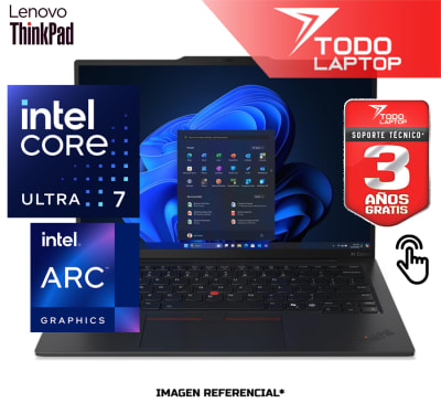 LENOVO THINKPAD X1 CARBON 13TH GEN AURA EDITION INTEL CORE ULTRA 7 266V VPRO MEMORIA RAM 16GB + DISCO SOLIDO 512GB PANTALLA 14