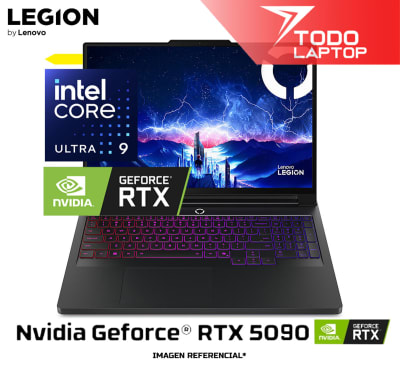 LENOVO LEGION 7 16IAX10H 83F50019US INTEL CORE ULTRA 9 275HX MEMORIA RAM 64GB + DISCO SOLIDO 2TB NVIDIA GEFORCE RTX 5090 (16GB) PANTALLA 16