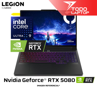 LENOVO LEGION 7 16IAX10H 83F50052US INTEL CORE ULTRA 9 275HX MEMORIA RAM 32GB + DISCO SOLIDO 2TB NVIDIA GEFORCE RTX 5080 (16 GB) PANTALLA 16