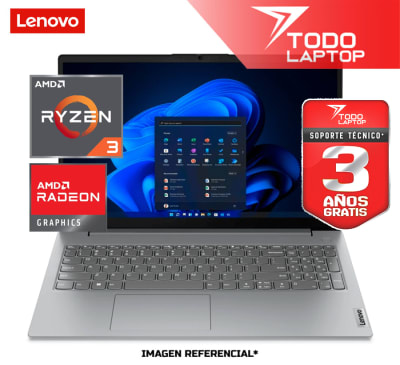 LENOVO V15 G4 AMN RYZEN 3 7320U MEMORIA RAM 8 GB + DISCO SOLIDO 256GBPANTALLA 15.6” FULL HD