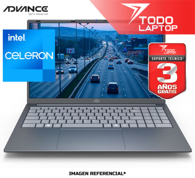 ADVANCE ADV-NV9857 INTEL CELERON N4500 MEMORIA 8GB + DISCO SOLIDO 256GB PANTALLA 15.6