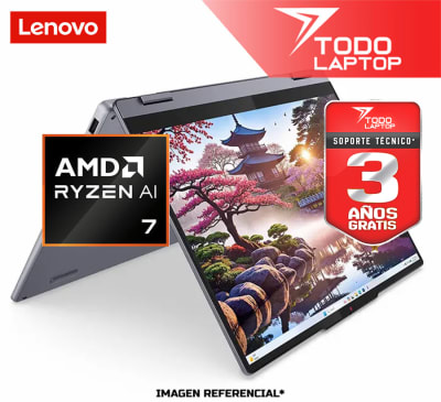 LENOVO IDEAPAD 5 14AKP10 2-IN-1 AMD RYZEN AI 7  350 MEMORIA RAM 16GB + DISCO SOLIDO 512GB  PANTALLA 14