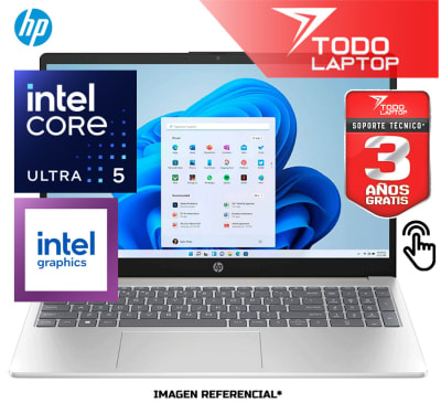 HP 15-FD2369LA AI INTEL CORE ULTRA 5 225U MEMORIA RAM 24GB + DISCO SOLIDO 512GB PANTALLA 15.6