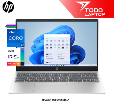 HP 15-FD0271LA INTEL CORE I7 13VA MEMORIA RAM 16GB + DISCO SOLIDO 512GB PANTALLA 15.6
