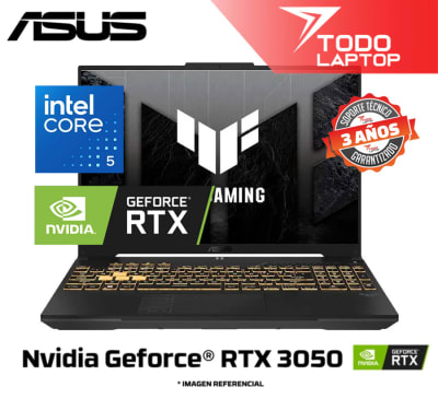 ASUS TUF F16 FX607VJ-RL011W INTEL CORE 5 210H NVIDIA GEFORCE RTX 3050 (6 GB) PANTALLA 16