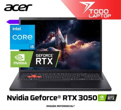 ACER NITRO LITE NL16-71G-58UN INTEL CORE I5 13420H MEMORIA RAM 8GB + DISCO SOLIDO 512GB NVIDIA GEFORCE RTX 3050 (6GB) PANTALLA 16