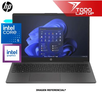 HP 250 G10 INTEL CORE 5 120U MEMORIA RAM 16GB + DISCO SOLIDO 512GB PANTALLA 15.6