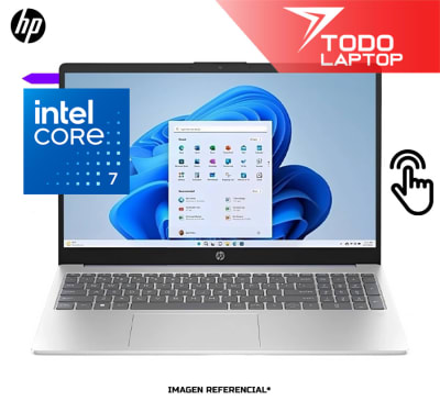 HP 15-FD0127DX INTEL CORE 7 150U MEMORIA RAM 16GB + DISCO SOLIDO 512GB PANTALLA 15.6 FHD TACTIL
